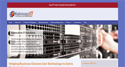Desktop Screenshot of kahnnectit.com