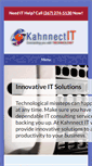 Mobile Screenshot of kahnnectit.com
